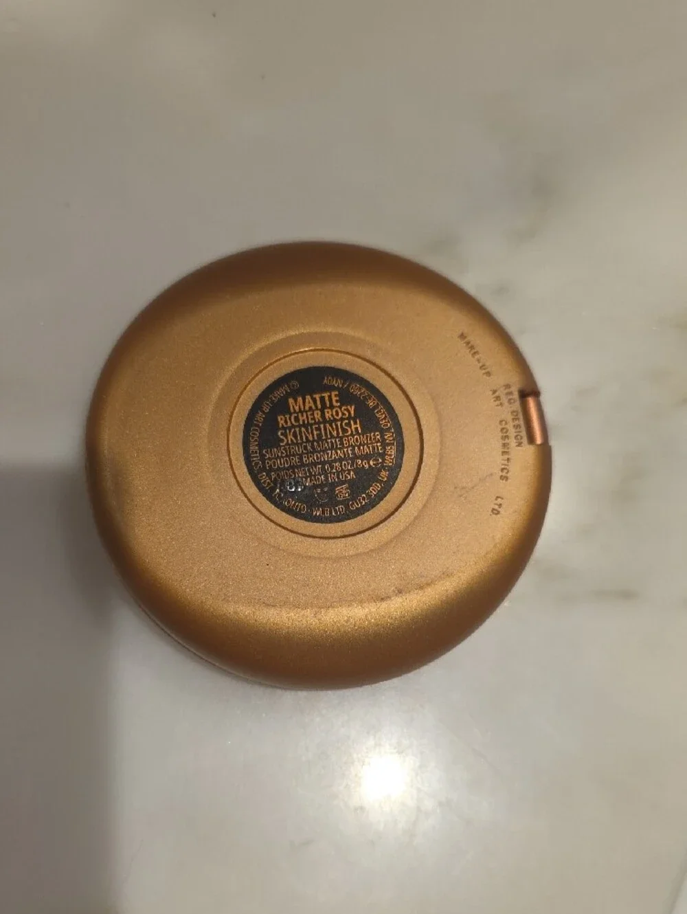 MAC Skinfinish Sunstruck Matte Bronzer Matte Richer Rosy